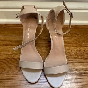 Madden Girl Nude block heels